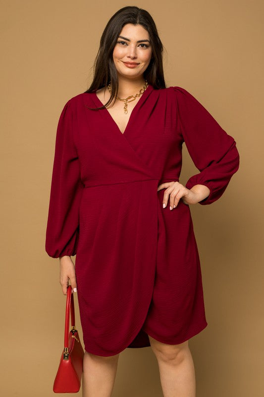 Burgundy Wrap Dress All There Boutique Burgundy Wrap Dress All There Boutique