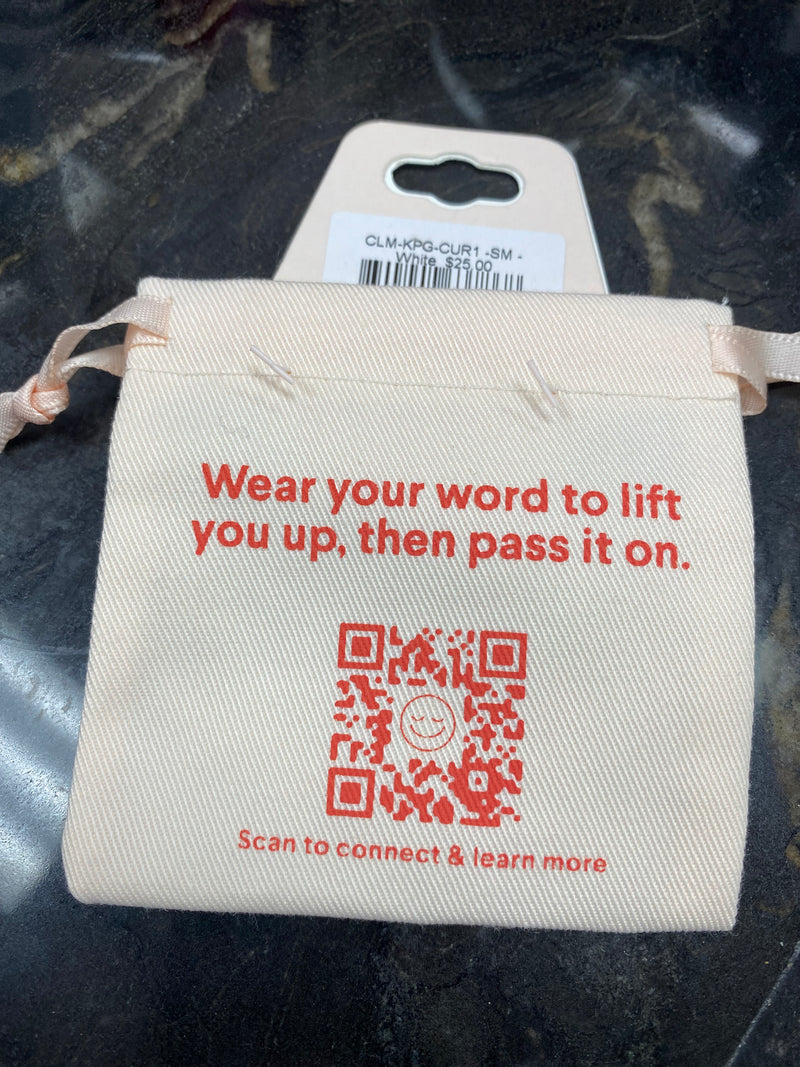 Little Words Project You Can Do It Bracelet with Gift Pouch