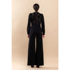 Velvet Long Sleeve Jumpsuit