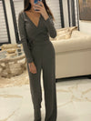 Grey two piece lounge set