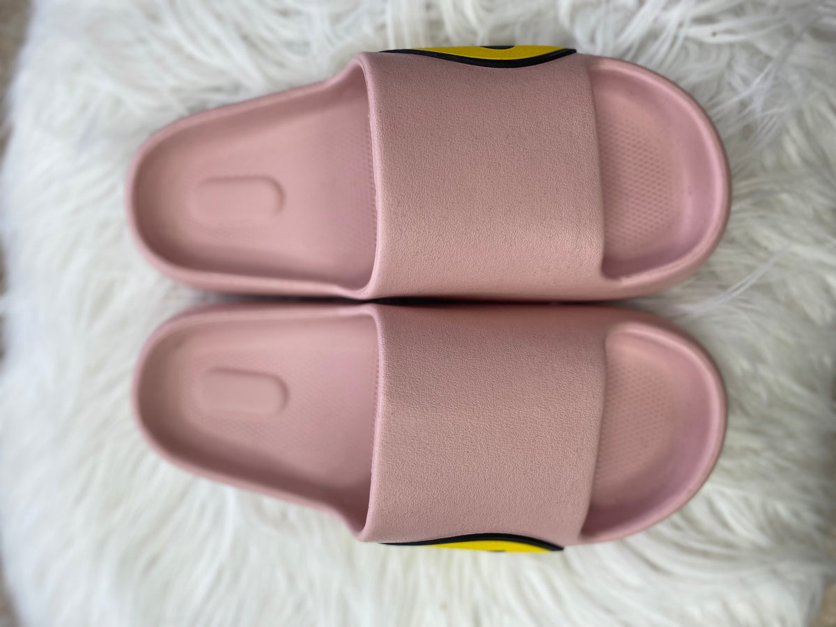 Pink Smiley Slides