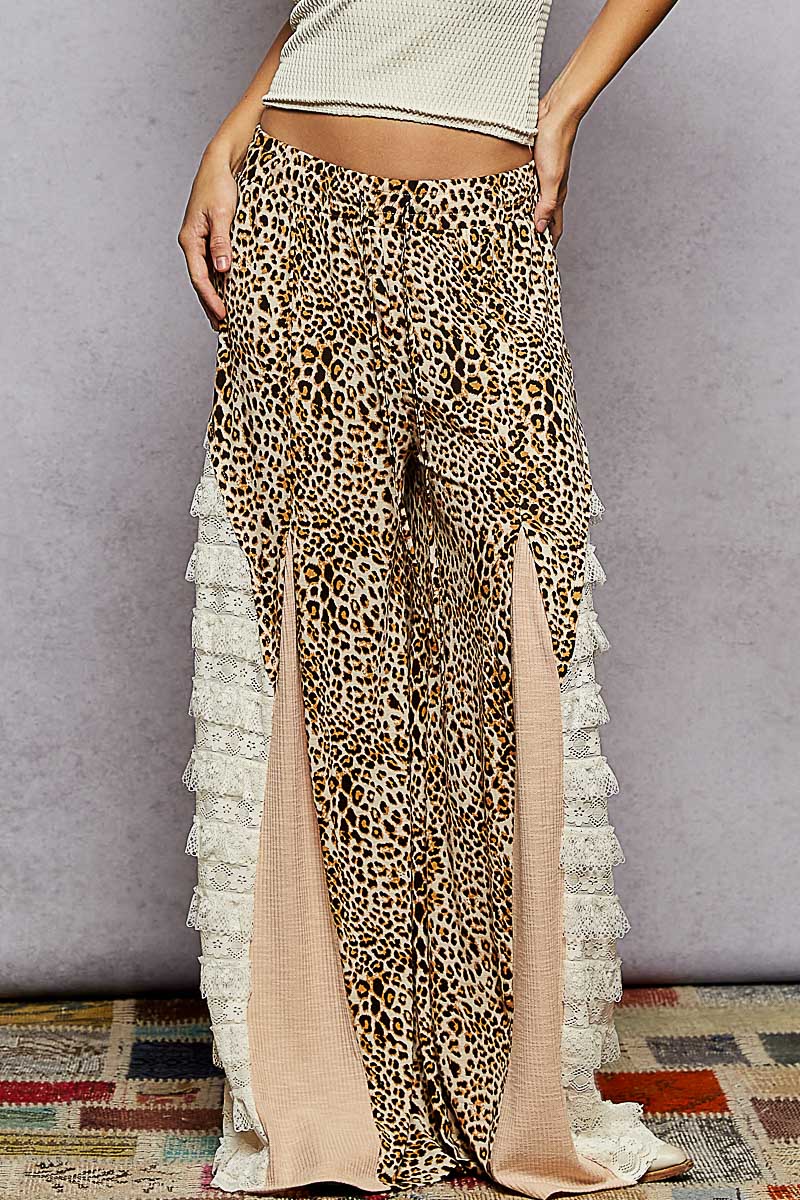 POL Leopard Pants