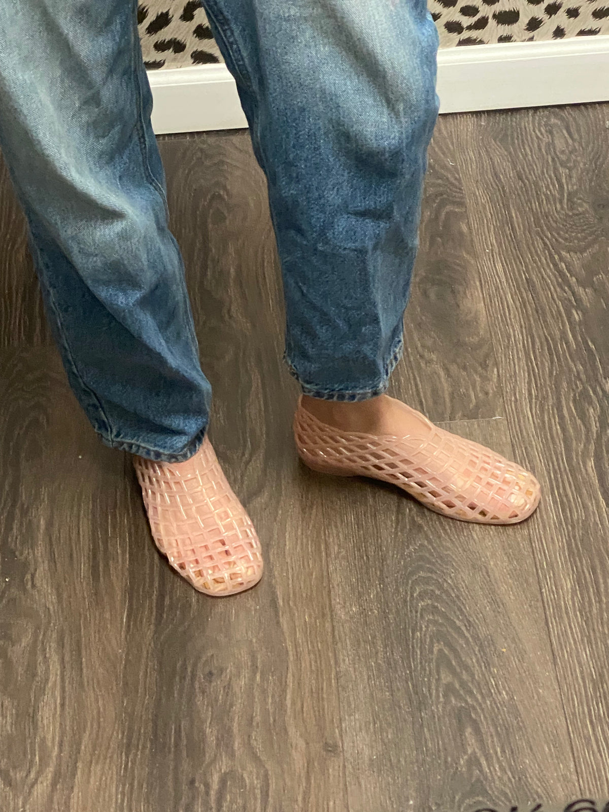 Blush Jelly Sandals