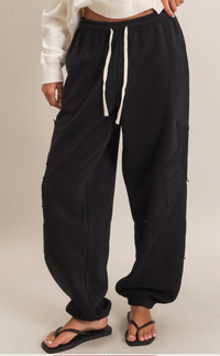 Star Patch Jogger Pants
