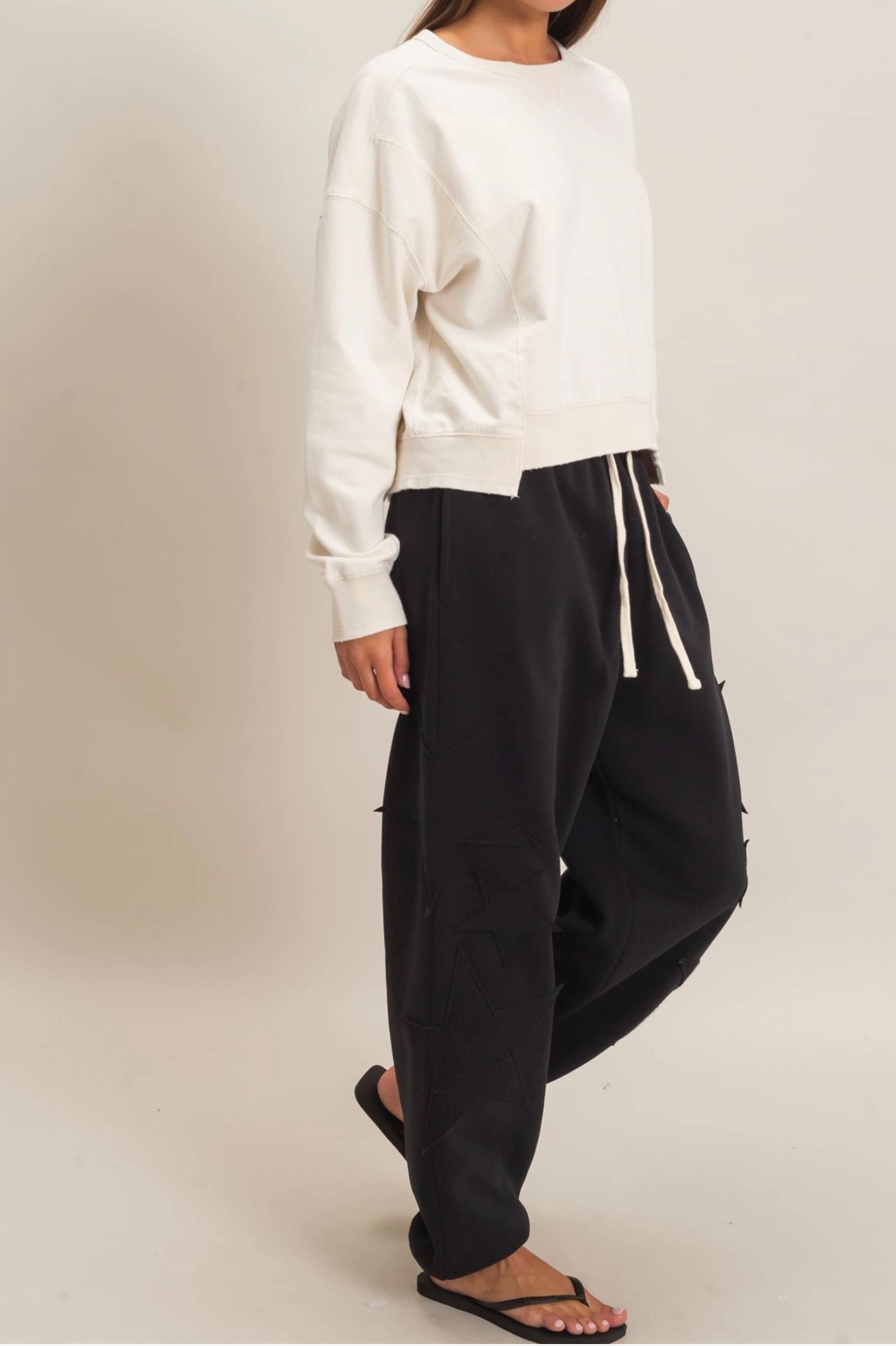 Star Patch Jogger Pants