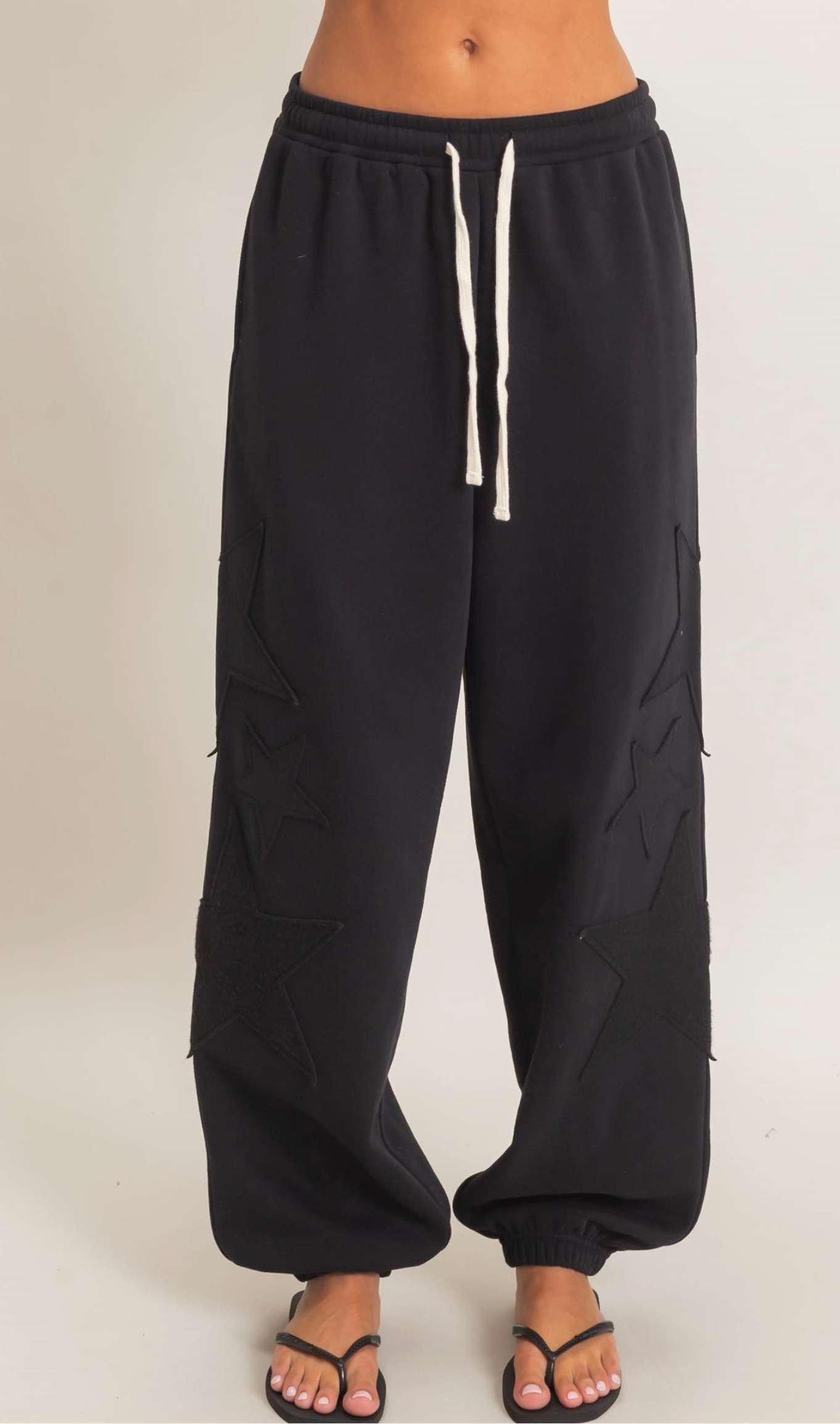 Star Patch Jogger Pants