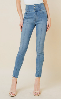 Light Denim Skinny Jeans