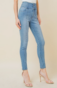 Light Denim Skinny Jeans
