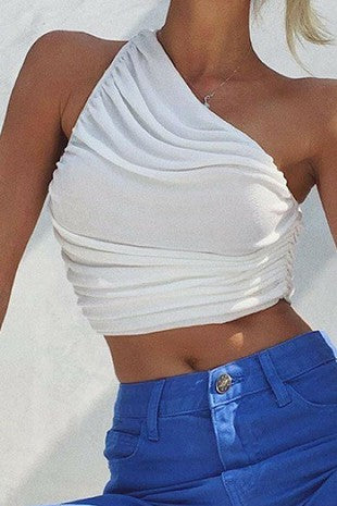 Scrunch Crop Top