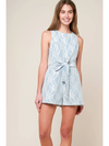 Light Blue Lace Romper