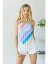 Tie Dye Halter Top