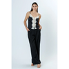 Black Ivory Lace Cami