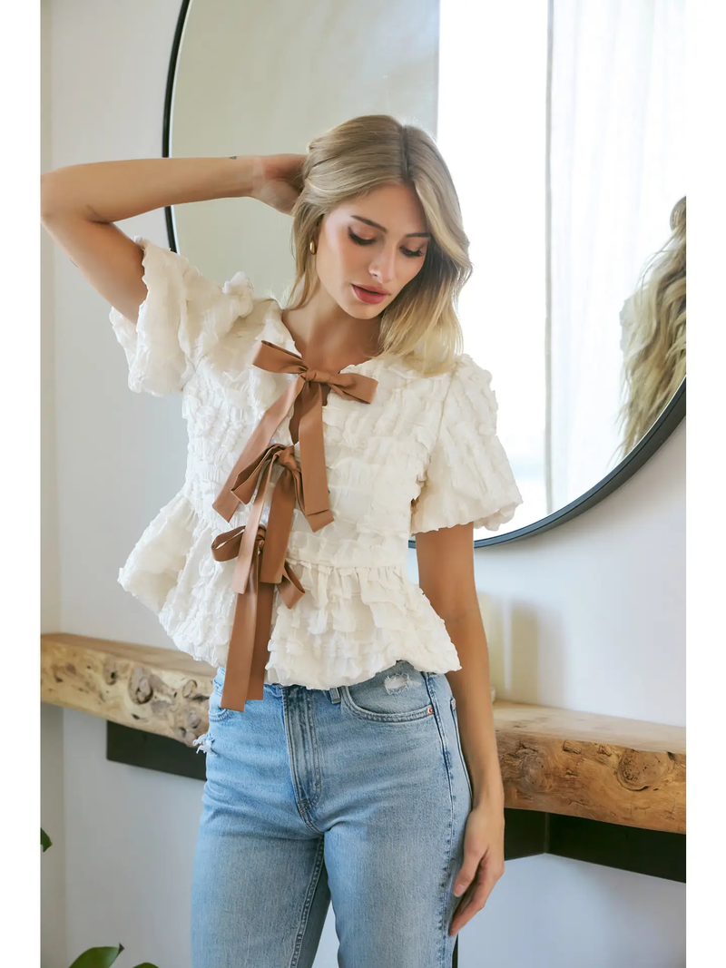 Babydoll Bow Top