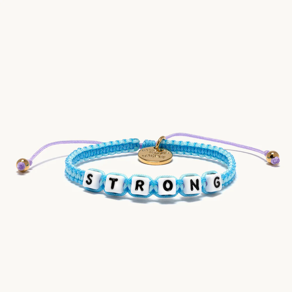 Little Words Project Woven Bracelet - Strong