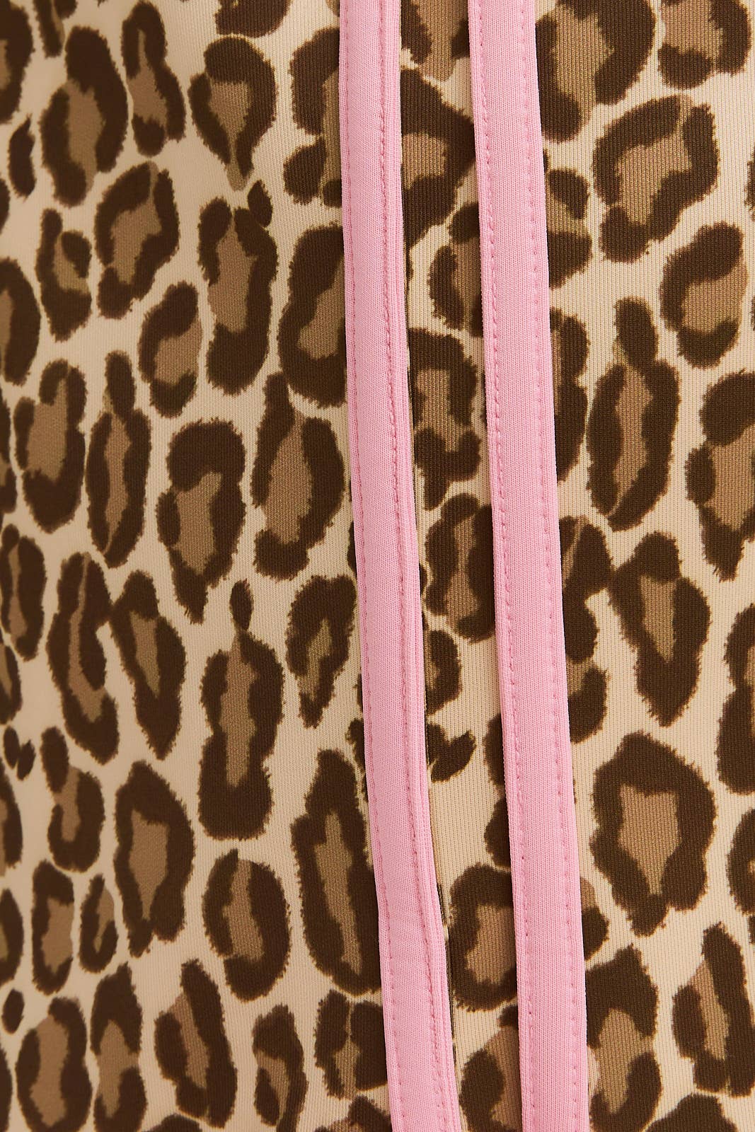 Leopard Track Pants Pink Bows