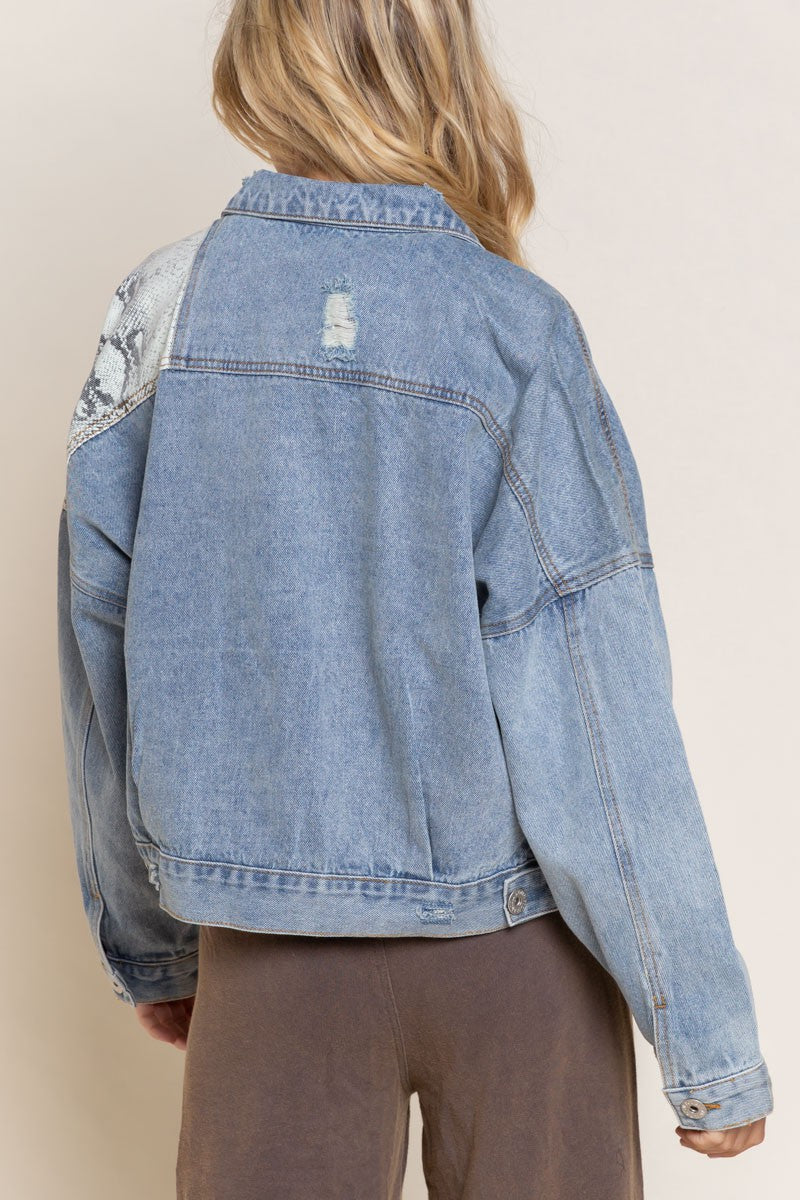 Snake Denim Jacket