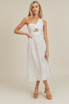 White One Shoulder Dress