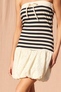 Stripe Lace Mini