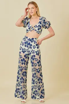 Flower Lace 2 piece Set