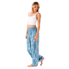 Blue Harem Pants with Pockets