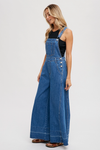 Wide Leg Overalls