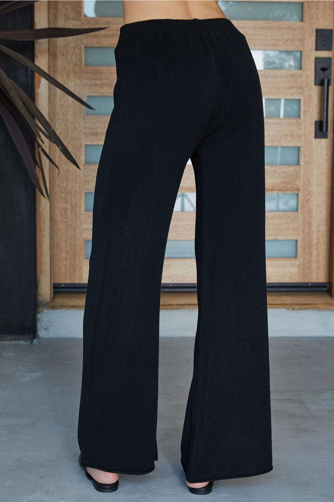 Milio Milano Viscose Knit Flared Pants