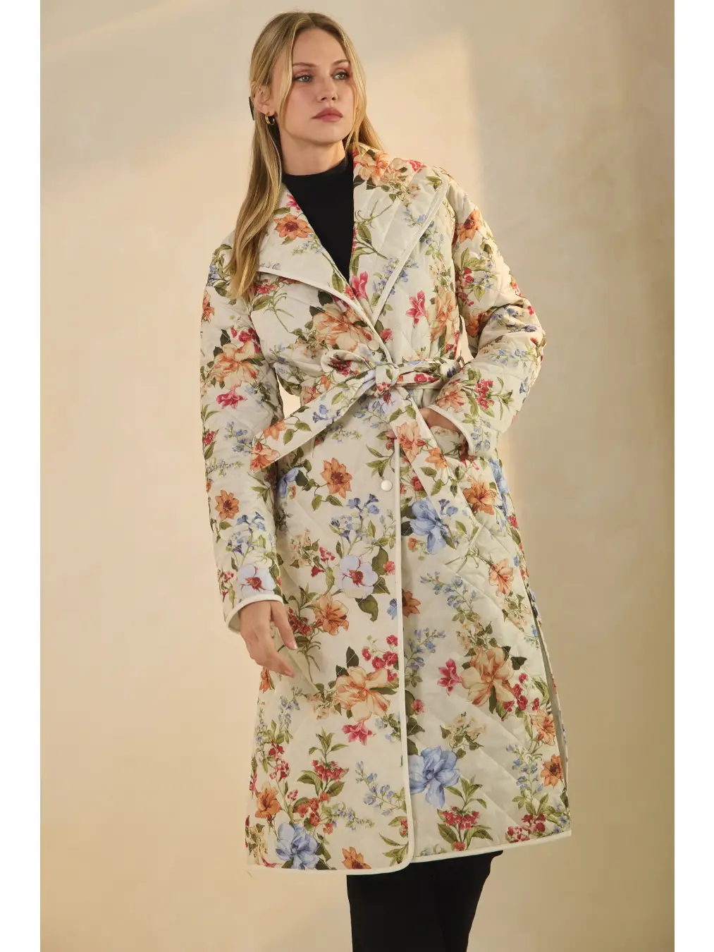 Floral Quilted Jacket