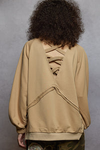 POL Criss Cross Sweatshirt