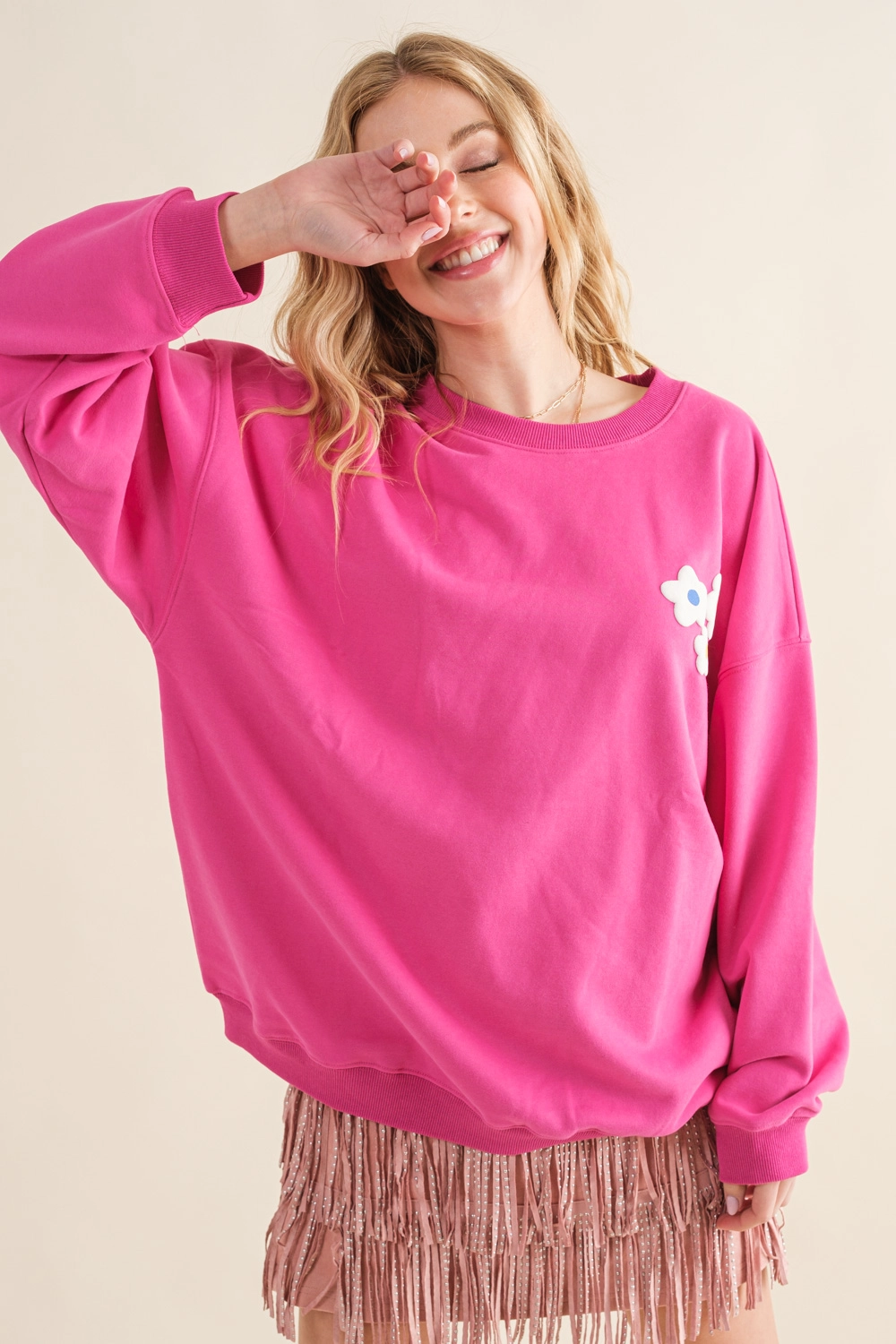 Be The Love Pink Sweatshirt