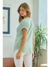 Sage Twisted Top