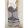 Grey pol mesh pants