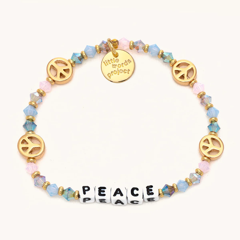 Little Words Project Peace Bracelet