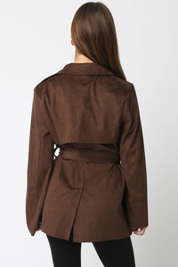 Brown Suede Jacket