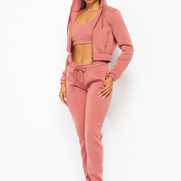 Rose 3 Piece Sweat Set