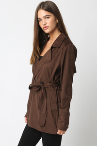 Brown Suede Jacket