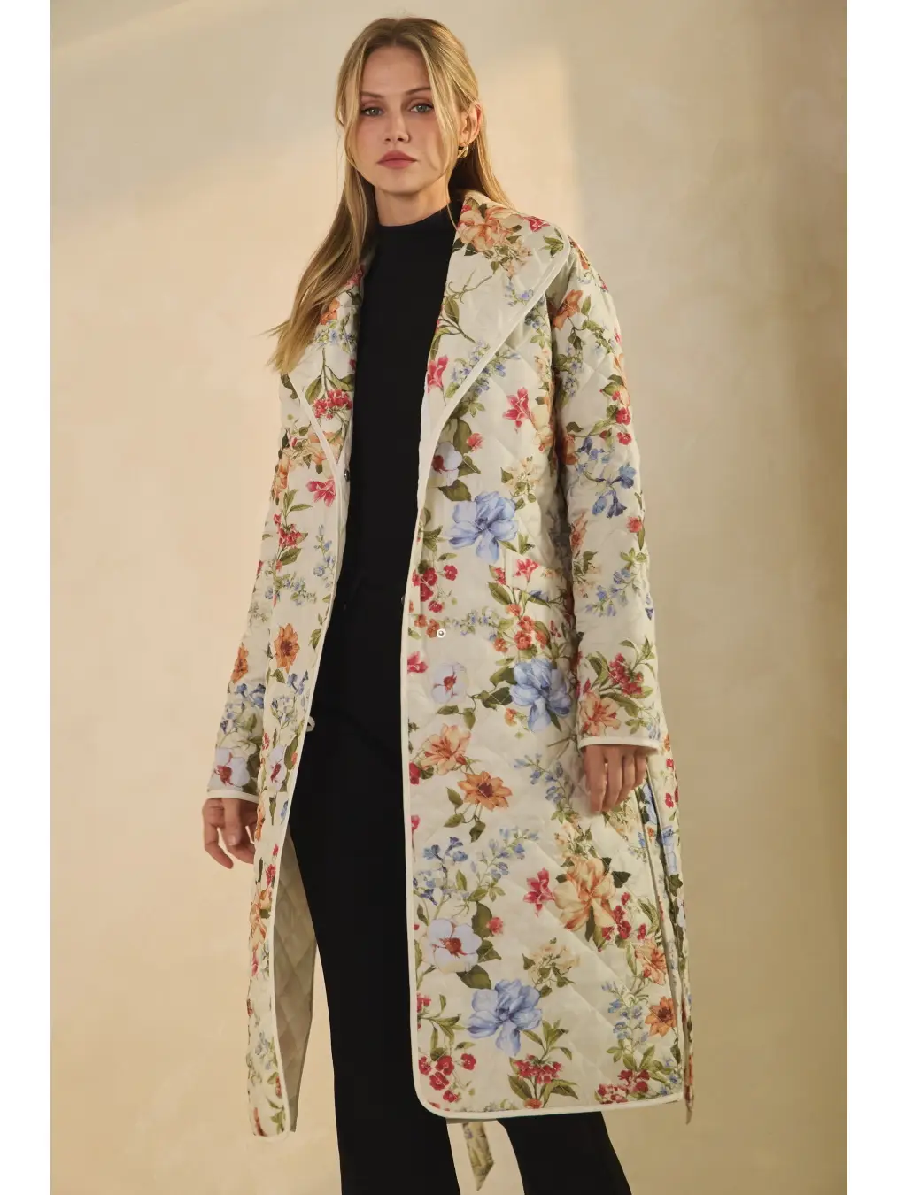 Floral Quilted Jacket