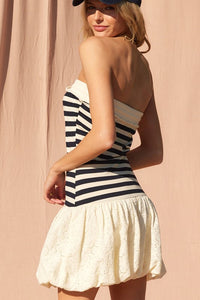 Stripe Lace Mini