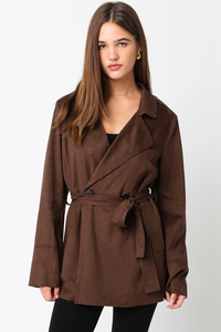 Brown Suede Jacket