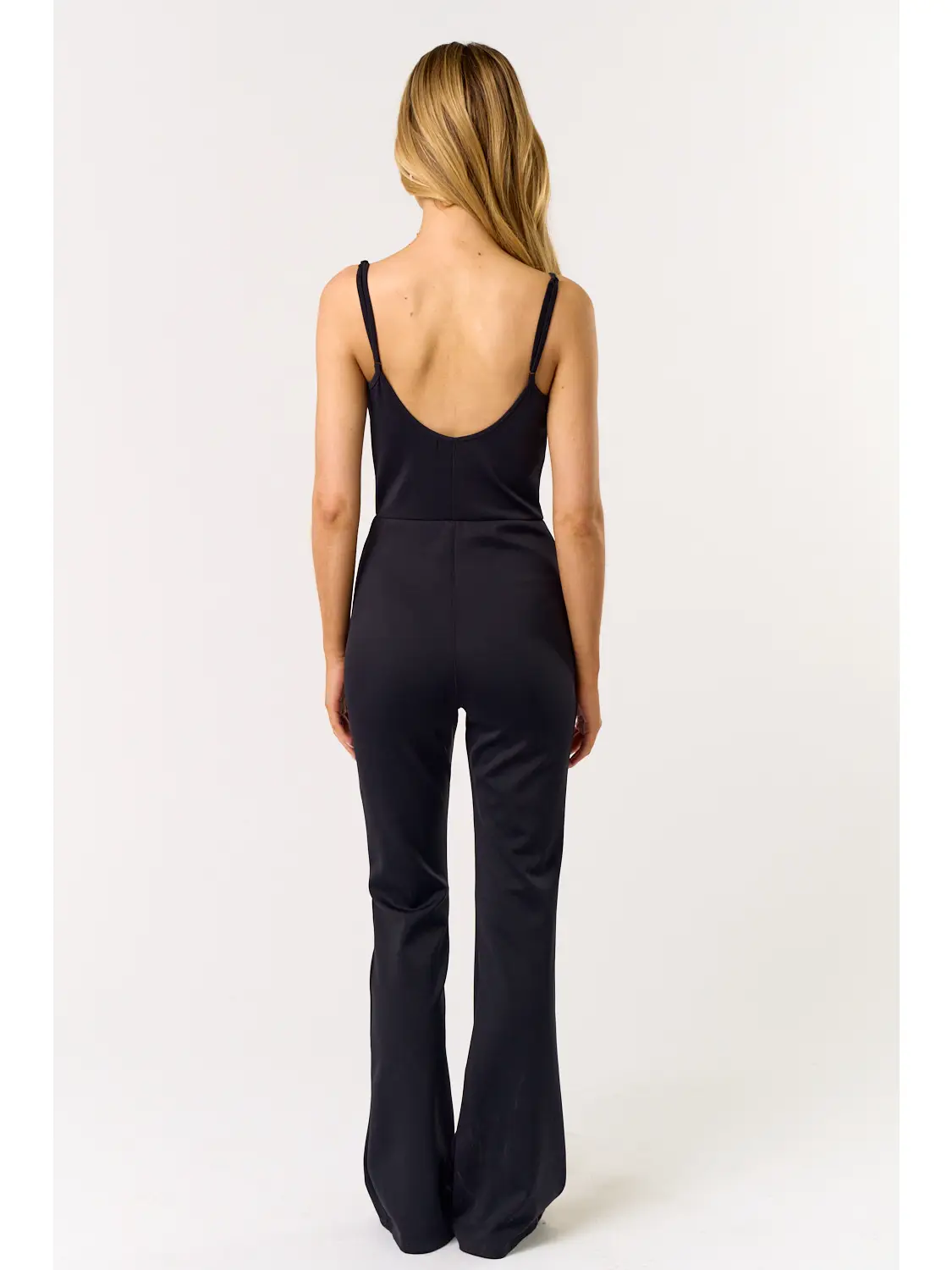 Black Stretch Jumpsuit