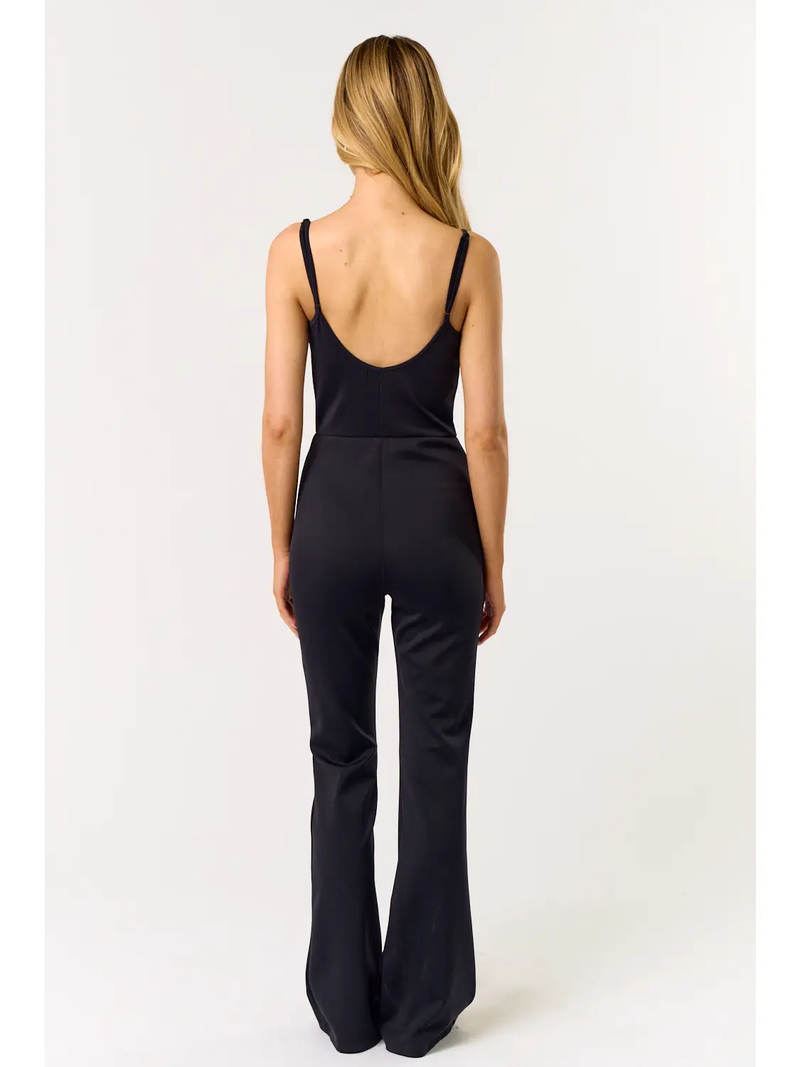 Black Stretch Jumpsuit