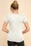White Crew Neck
