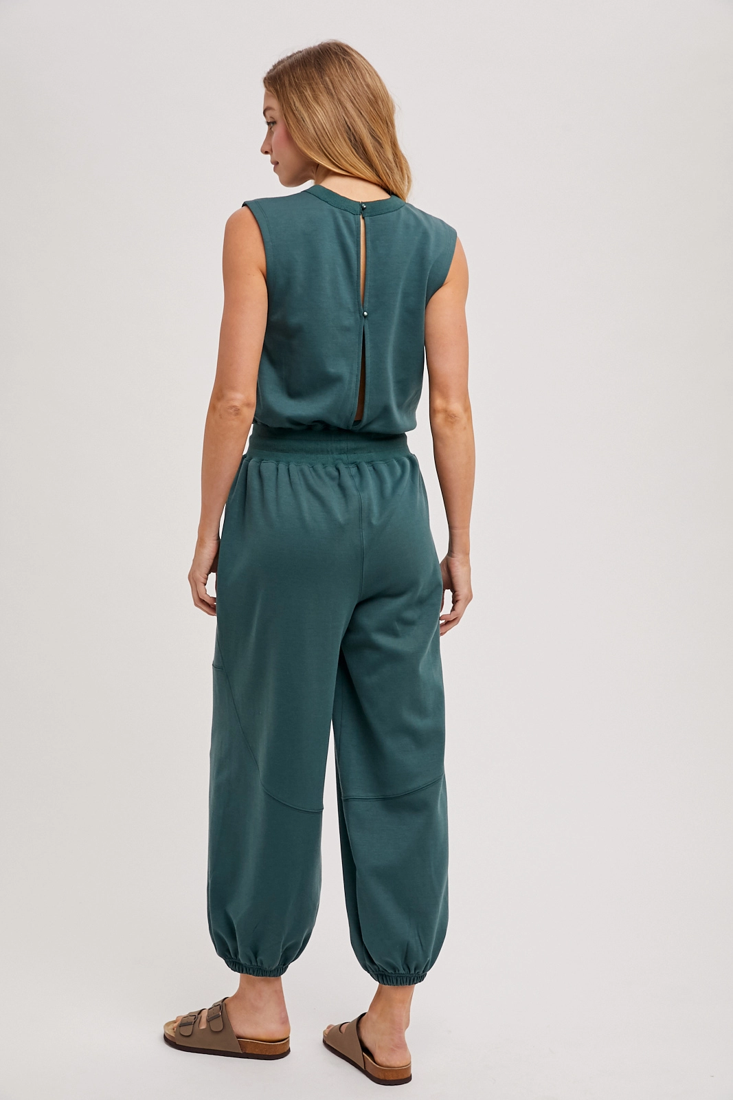 Hunter Green Jumpsuit
