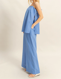 Blue Two Piece Tank Set