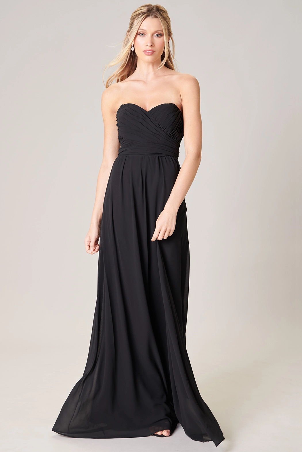 Beloved Ruched Sweetheart Convertible Dress