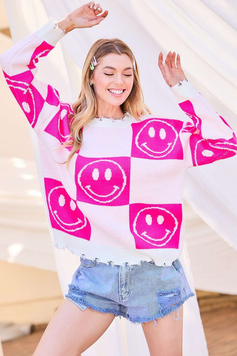 Smiley Sweater