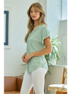 Sage Twisted Top