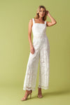 White Lace Jumpsuit