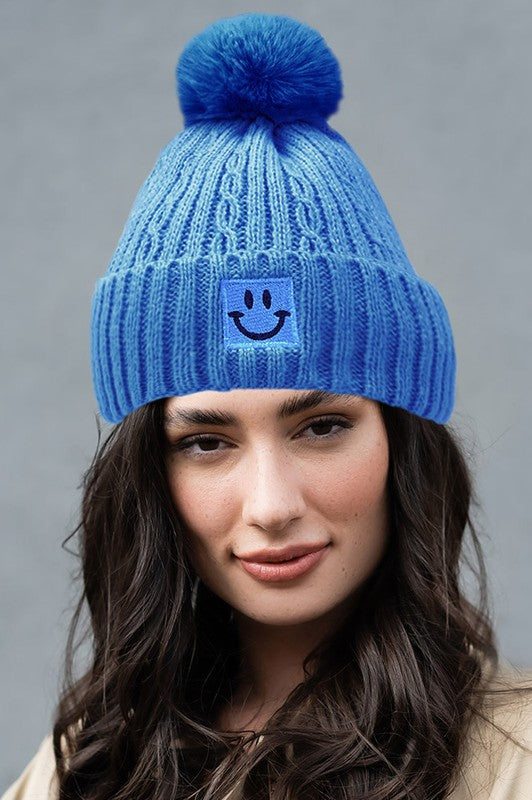 Smiley Face Beanie