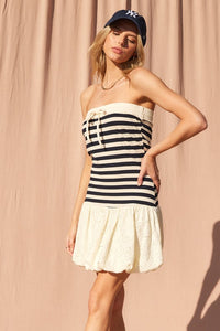 Stripe Lace Mini