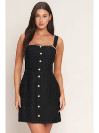 Monaco Hour Tweed Dress